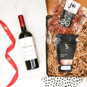 Caja Vino + Frutos + Chorizo - Vino de Silvestre