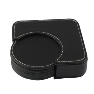 Set de Posavasos Redondos + Contenedor