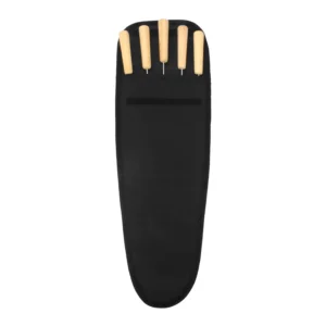 Set 5 Fierros Anticuchos + Estuche