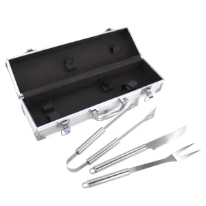 Set Asado Zaro – 3 Piezas en Caja Metálica
