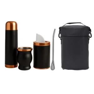 Set Mate Pro Negro Cobre + Bolso