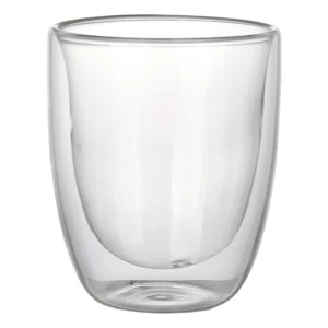 Set 2 Vasos Doble Pared Vidrio Ayla