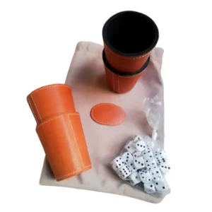 Juego Cuero Cachos Gamuza Lurenv