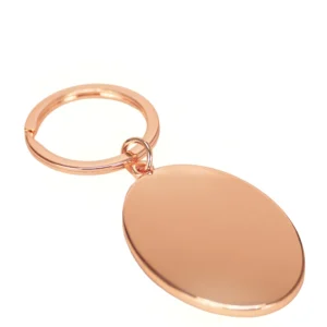 Llavero Ovalado Cobre Black